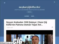 Sites similar to meshurcigkofteciler.blogspot.com