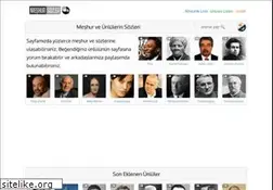Sites similar to meshursozler.com