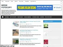 Sites similar to mesinfotocopybaru.blogspot.com