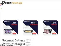 Sites similar to mesinprinting.id