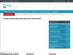 Sites similar to meslekiyeterlilikbelgesi.org