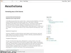 Sites similar to mesothelioma.blogspot.com