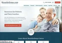 Sites similar to mesothelioma.com