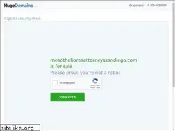 Sites similar to mesotheliomaattorneyssandiego.com