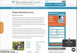Sites similar to mesotheliomacounsel.com