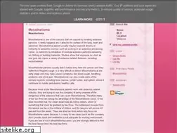 Sites similar to mesotheliomapatient.blogspot.com