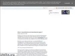 Sites similar to mesotheliomasasbestos.blogspot.com