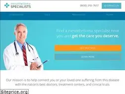 Sites similar to mesotheliomaspecialists.org