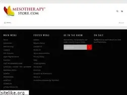 Sites similar to mesotherapystore.com