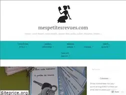 Sites similar to mespetitesrevues.com