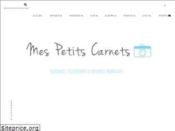 Sites similar to mespetitscarnets.com