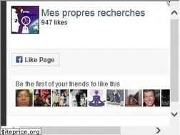 Sites similar to mespropresrecherches.com