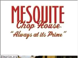 Sites similar to mesquitechophouse.com