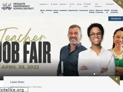 Sites similar to mesquiteisd.org