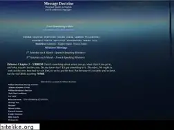 Sites similar to messagedoctrine.net