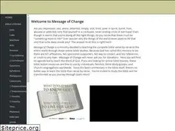 Sites similar to messageofchange.com