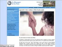 Sites similar to messagerdelapaix.org