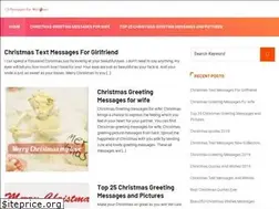 Sites similar to messagesforchristmas.com