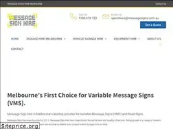 Sites similar to messagesigns.com.au