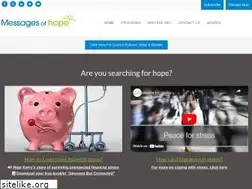 Sites similar to messagesofhope.org.au