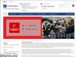 Sites similar to messe-russia.ru
