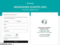Sites similar to messenger-europe.org
