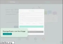 Sites similar to messengerpeople.com