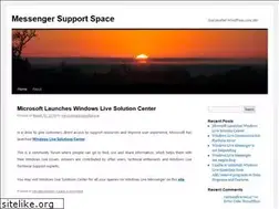 Sites similar to messengersupportspace.wordpress.com