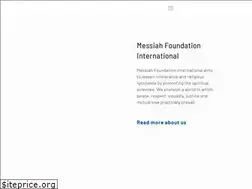 Sites similar to messiahfoundation.org