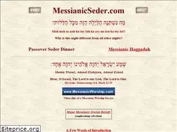 Sites similar to messianicseder.com