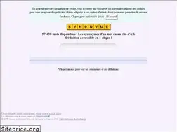 Sites similar to messynonymes.com