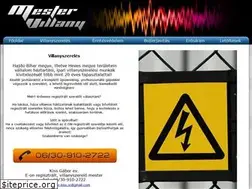 Sites similar to mestervillany.hu