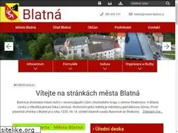 Sites similar to mesto-blatna.cz
