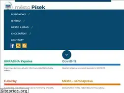 Sites similar to mesto-pisek.cz