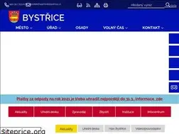 Sites similar to mestobystrice.cz