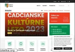 Sites similar to mestocadca.sk