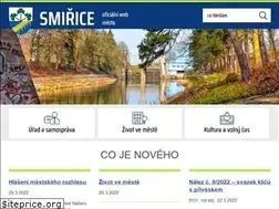 Sites similar to mestosmirice.cz