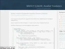 Sites similar to mesutcakir.com.tr
