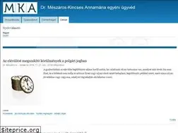 Sites similar to meszaros-kincses.hu