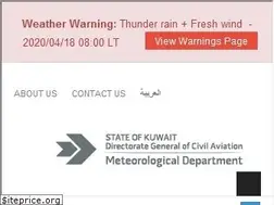 Sites similar to met.gov.kw