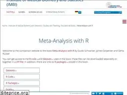 Sites similar to meta-analysis-with-r.org
