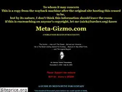 Sites similar to meta-gizmo.org