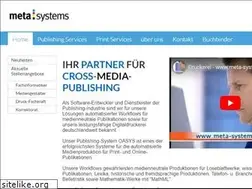 Sites similar to meta-systems.de
