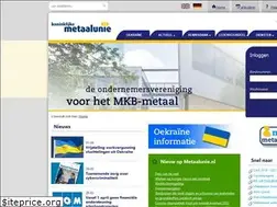 Sites similar to metaalunie.nl