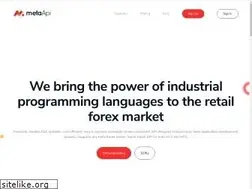 Sites similar to metaapi.cloud