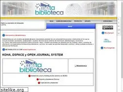 Sites similar to metabiblioteca.org