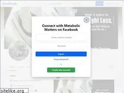 Sites similar to metabolicmatters.com