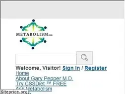Sites similar to metabolism.com
