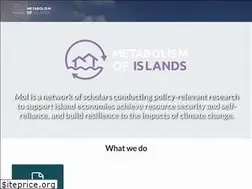 Sites similar to metabolismofislands.org