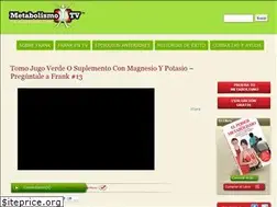 Sites similar to metabolismotv.com